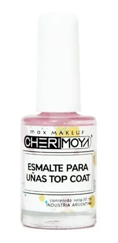 Esmalte Para Uñas Top Coat Cherimoya 10ml Manicuria