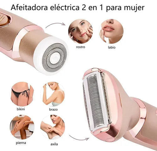 Depiladora Eléctrica For Mujer, Afeitadora Indolora A
