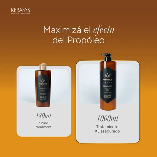 Kerasys Propolis Tratamiento Brillo Coreano 180 Ml