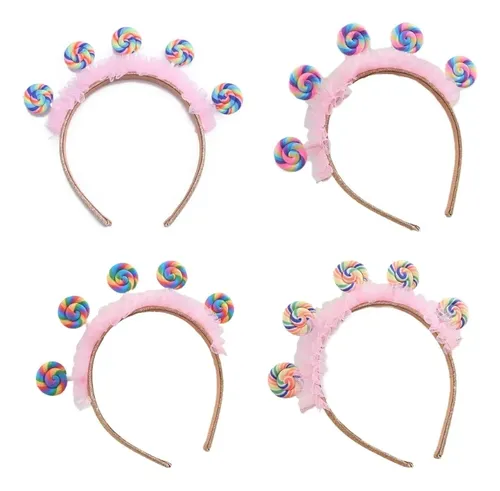 ..colorida Diadema Con Forma De Piruleta Para Carnavales.. Shape 2