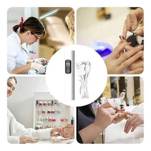 Mini Led Uv Secador Uñas Recargable Usb Portatil