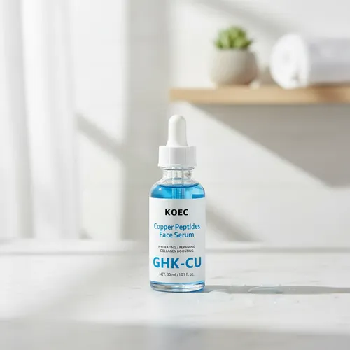 Serum Ghk Cu Koec Peptidos De Cobre 30ml Acido Hialuronico
