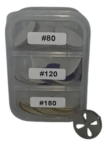 Kit Podología Con Papel De Lija Y Soporte Metálico
