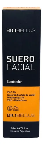 Suero Facial Iluminador Vitamina C 30ml Biobellus