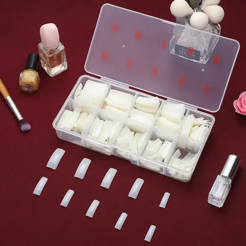 Parches De Uñas Artificiales Con Puntas Completas Para Uñas