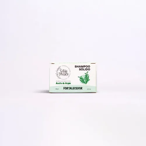 Shampoo Sólido Sentida Botánica Fortalecedor Champú Vegano