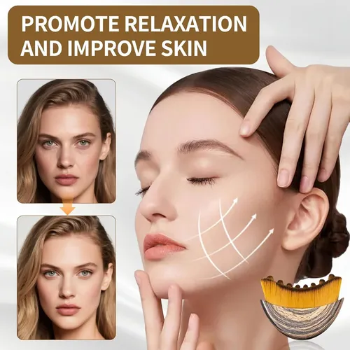 Brocha Para Contorno Facial De 3 Piezas – Escultura De Queix