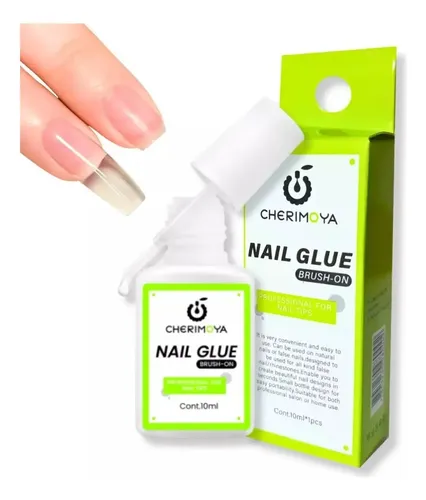 Nail Glue Cherimoya Pegamento Profesional P/ Uñas Postizas