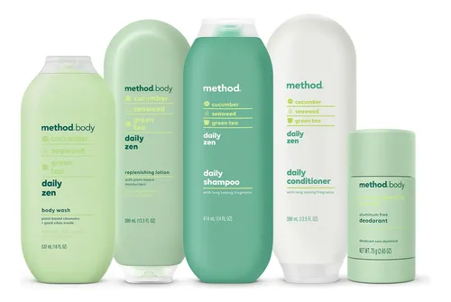 Método De Lavado Corporal Daily Zen, Sin Parabenos Y Ftalato