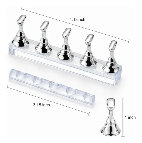 Kit De Herramientas Para Uñas 15 Pinceles Con Soporte