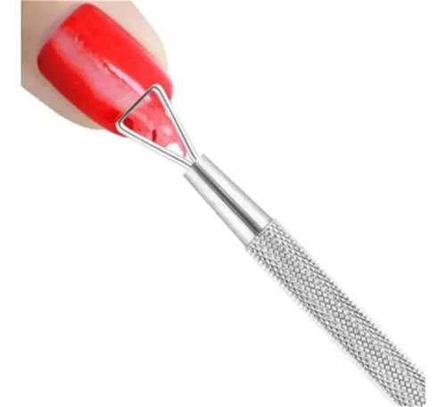 Cobertor Para Quitar Esmalte De Uñas De Gel Acero Inoxidable