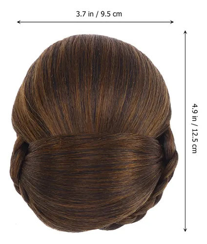 Peluca De Fibra Sintética Para Extensión De Cabello Con Pinz