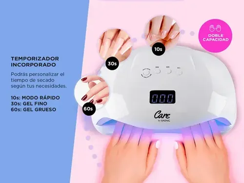 Cabina Horno Uv Led 72 Watts Gel Esmalte Semipermanentes Uña