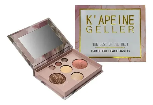 Paleta De Maquillaje 3 En 1: Contorno, Rubor, Sombra De Ojos