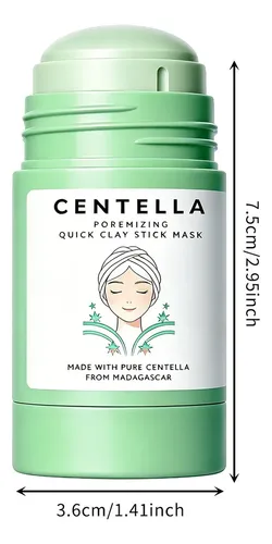 Mascarilla En Barra De Arcilla Centella Rostro
