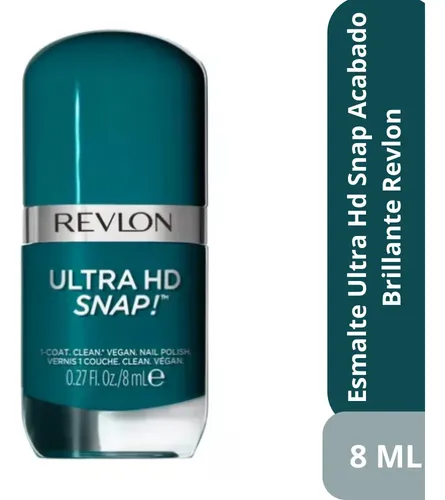 Esmalte de uñas color Revlon Ultra Hd Snap Vegana de 8mL de 1 unidades color Daredevil