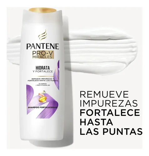 Shampoo Fortalecedor Pantene Pro-V Miracles Hidrata y Fortalece 700 ml