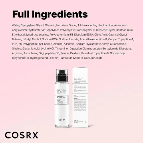 ~m Tónico Potenciador De Colágeno Peptídico Cosrx 6x, Xl@.
