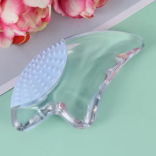 Set 3 Gua Sha Jade Natural Y Silicona Facial