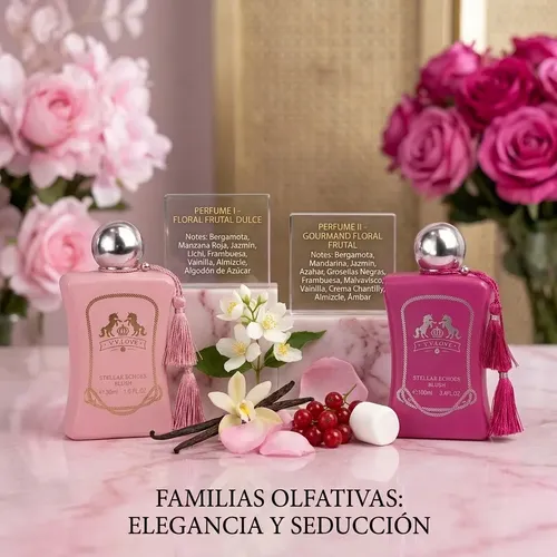 Set X2 Perfumes Árabes Femeninos 30ml Edp Exclusivas Regalo
