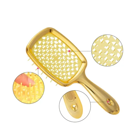 & Pincel Doble Cara For Cabello Juego De Peines De Doble *