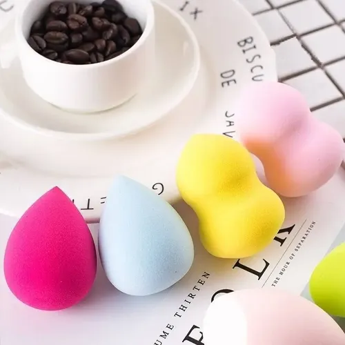 Set X4 Esponjas Mini Blender Para Maquillaje