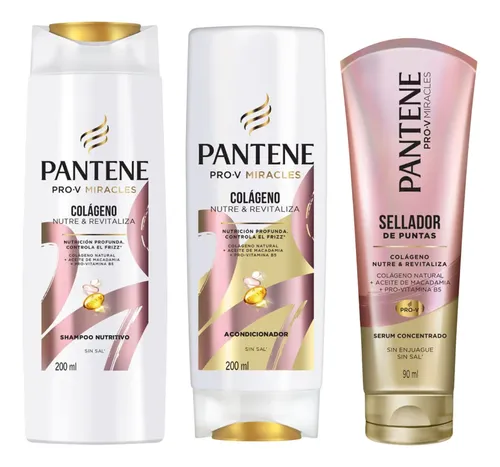 Combo Pantene Pro-v Miracles Colágeno 200 Ml