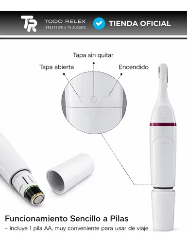 Depiladora Afeitadora Mujer 5 En 1 Facial Corporal Sin Dolor