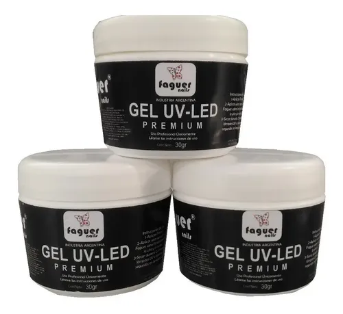 Gel X 3 Dual Uv Led Uñas Gelificadas Faguer Nails