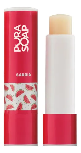 Bálsamo Labial Hidrantante De Sandia Sin Parabenos Pura Soap