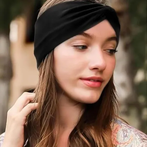 8 Piezas De Cinta Para El Cabello Elástica Multicolor