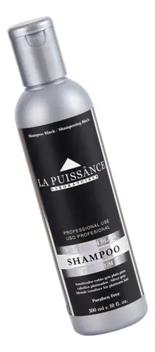 Shampoo La Puissance Matizador Negro Cabello Gris 300ml