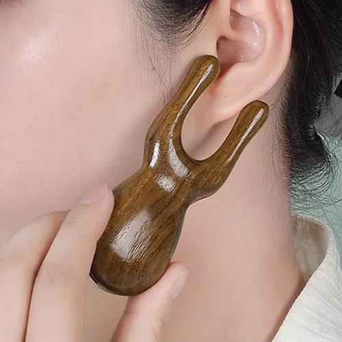 Peine Masajeador Forma De Rana Con Dos Tipos De Dientes