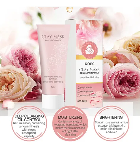 Mascarilla De Niacinamida De Rosa