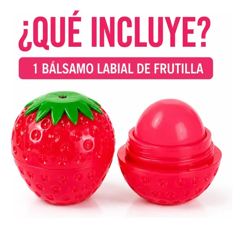 Bálsamo Brillo Labial Hidratante 10g Aroma Frutilla