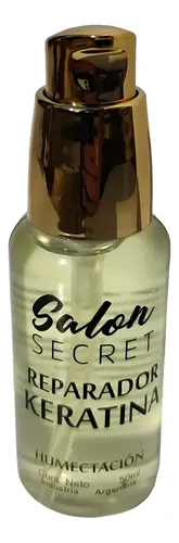 Reparador Keratina Humectación Salon Secret X 50 Ml