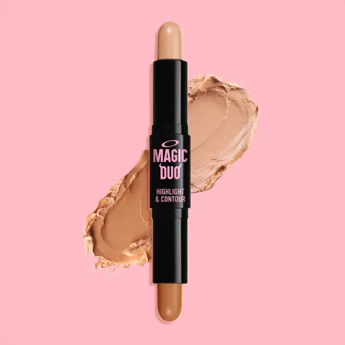 Rude Cosmetics Contorno E Iluminador Magic Duo- Varios Tonos