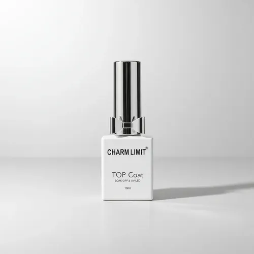 Esmalte Top Coat Semipermanente Charm Limit 10ml Uv/led