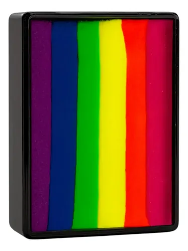 Maquillaje Fluo Neon Artistico Cremoso 6 Colores Barra Uv