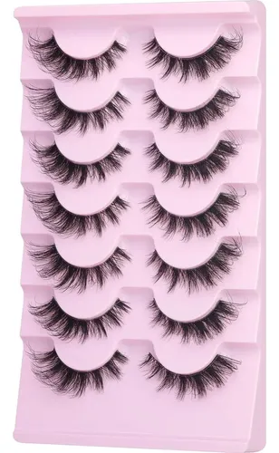 Pestañas Postizas Eydevro Fox Wispy D Curl 7 Pares