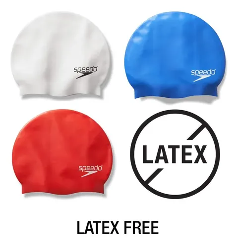 Gorro De Natación Speedo, Unisex, De Silicona Para Adultos,