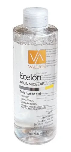 Ecelon Agua Micelar 6 En 1 X 190 Ml Desmaquillante