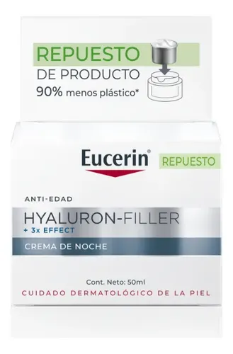 Eucerin Hyaluron Filler 3x Effect Refill Crema De Noche