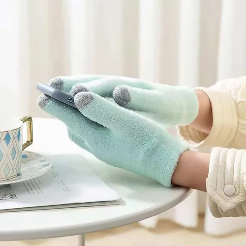 Guantes Y Medias Hidratantes Gel Spa Verdes Para Manos Y Pie