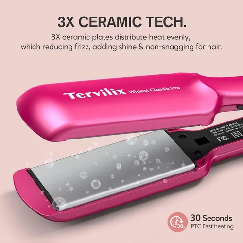 Plancha De Pelo Terviix De 2 Pulgadas