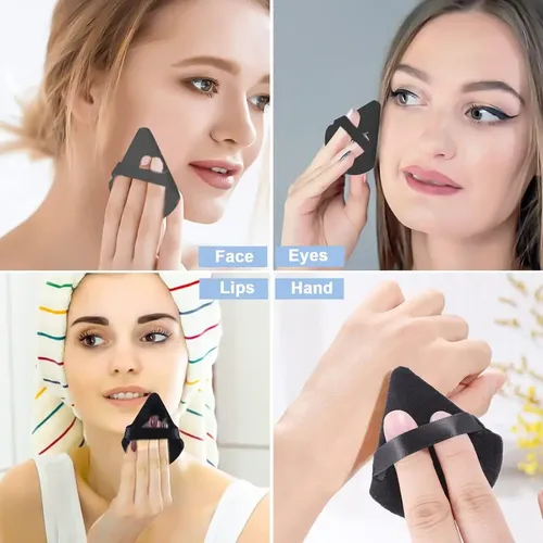 Yu. 30 Bocanadas De Esponja De Maquillaje Triangular En