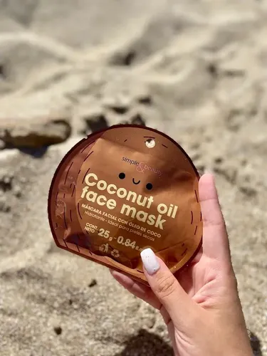 Mascarilla Facial Con Óleo De Coco Simple Y Beauty 25g
