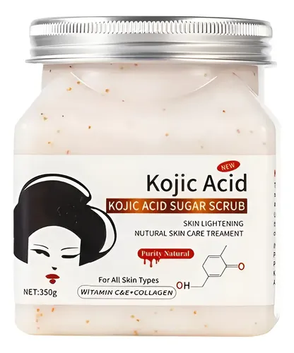 Exfoliante Corporal Kojic Acid Sugar Scrub Blanqueador 350g Neutra