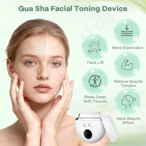 For Dq Aparato Afflat: Vibra Y Calor – Raspador Y Gua Sha M