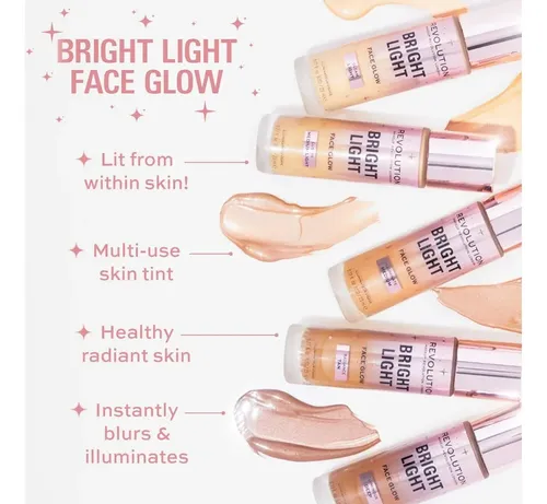 Tintado Iluminador Facial Revolution Beauty 22ml Lustre